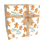 Gingerbread Man Personalised Christmas Wrapping Paper