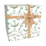 Gin-gle Bells Personalised Christmas Wrapping Paper