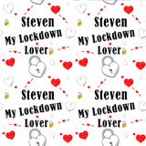 Lockdown Lover Personalised Wrapping Paper