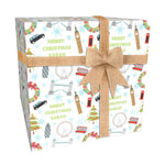 London Personalised Christmas Wrapping Paper