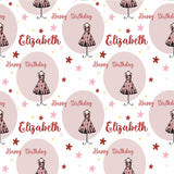 Mannequin Personalised Birthday Wrapping Paper