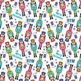Nutcracker Soldiers Personalised Christmas Wrapping Paper