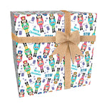 Nutcracker Soldiers Personalised Christmas Wrapping Paper