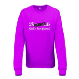 Girl's Best Friend' Prosecco Long Sleeved Top
