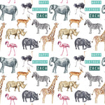 Safari Personalised Birthday Wrapping Paper