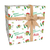 Sprouts Personalised Christmas Wrapping Paper