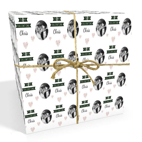 Wedding Anniversary Personalised Wrapping Paper - Add An Image